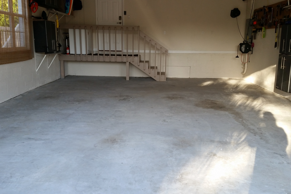 MicroDeck floor coating application
