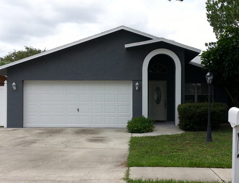 Completed residential painting