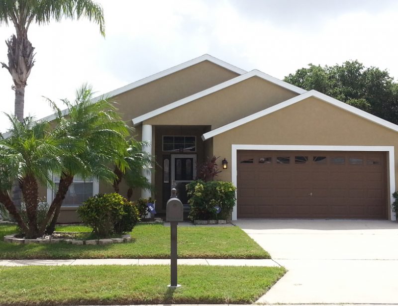 Residential painting detail work